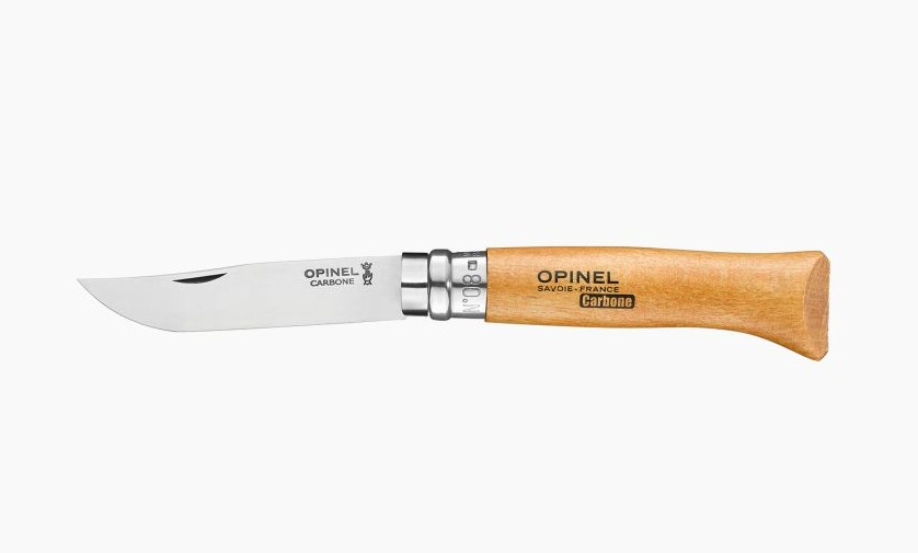 Opinel No.8 Carbon Steel - Beechwood