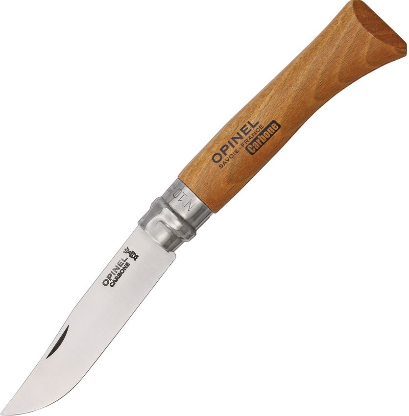 Opinel No.10 Carbon Steel - Beechwood