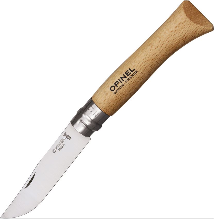 Opinel No.10 VRI Beechwood - Click Image to Close