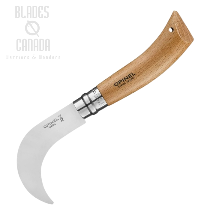 Opinel No.10 Billhook Pruning Knife - Beechwood, 113110 (image for) Opinel No.10 Billhook Pruning Knife - Beechwood, 113110
