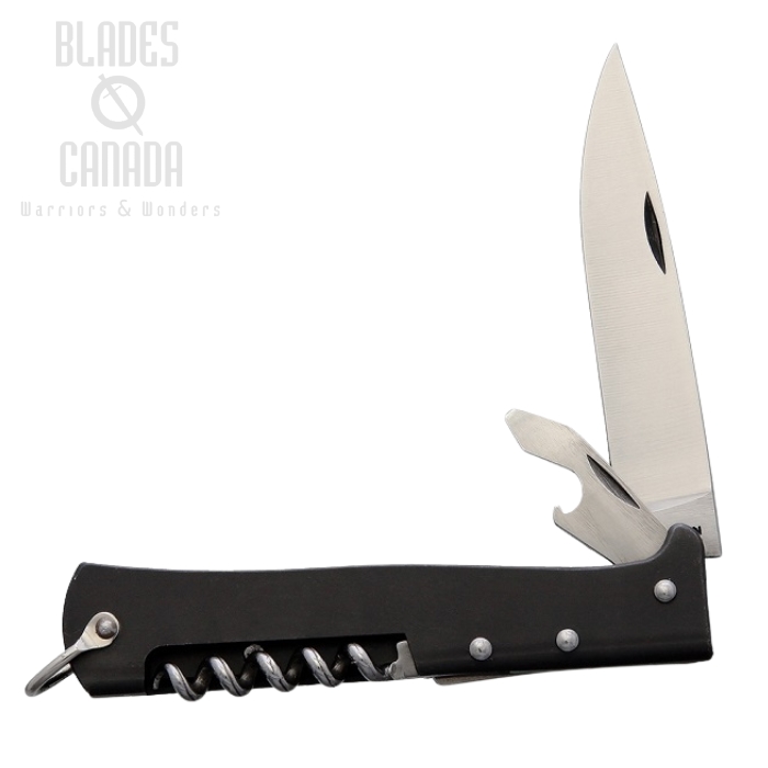 Otter-Messer Mercator Multi-Tool Folding Knife, Carbon Steel, 10402RG