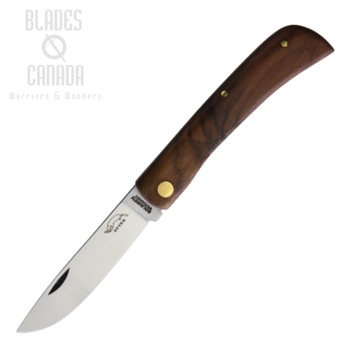 Otter-Messer Small Hippekniep Slipjoint Folding Knife, Carbon, Walnut, 144WNB