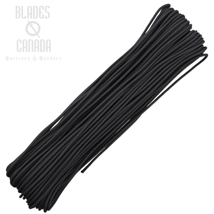 325 Paracord, 3-Strand 100Ft. - Black