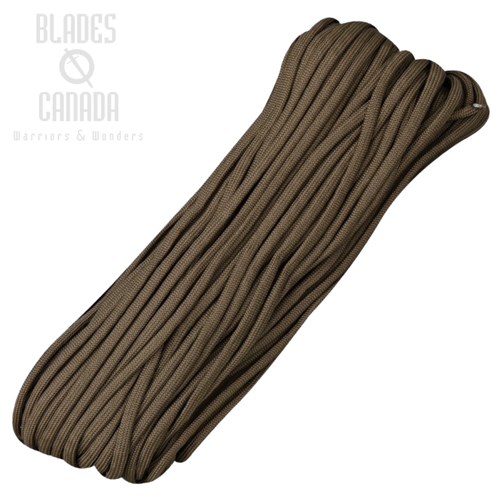 550 Paracord, 100Ft. - Brown