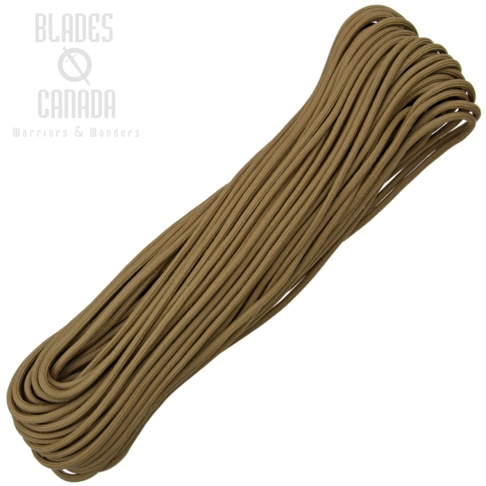 550 Paracord, 100Ft. - Coyote Brown