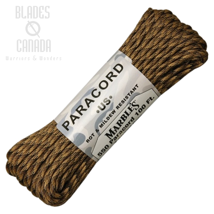 550 Paracord, 100Ft. - FDE Camo, RG1209H