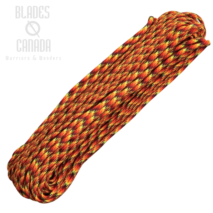 550 Paracord, 100Ft. - Fireball