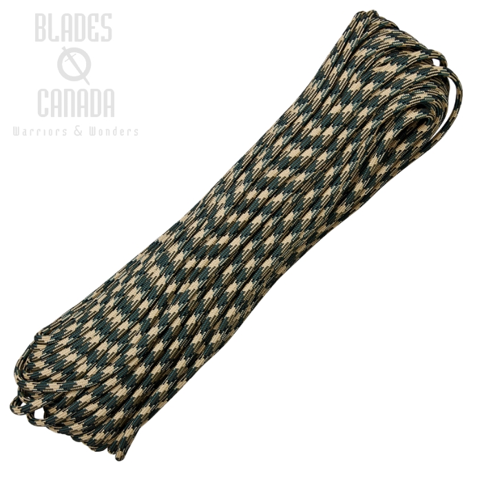 550 Paracord, 100Ft. - Forest Camo