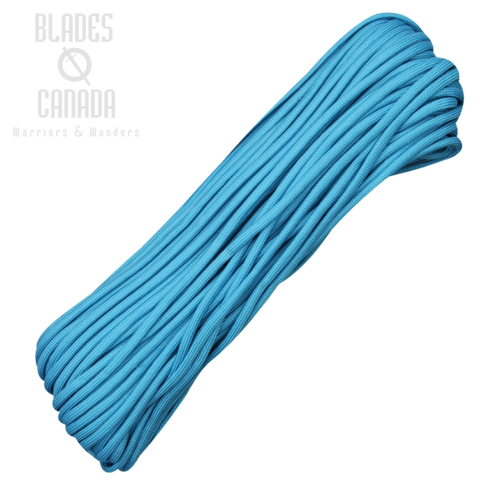 550 Paracord, 100Ft. - Neon Turquoise