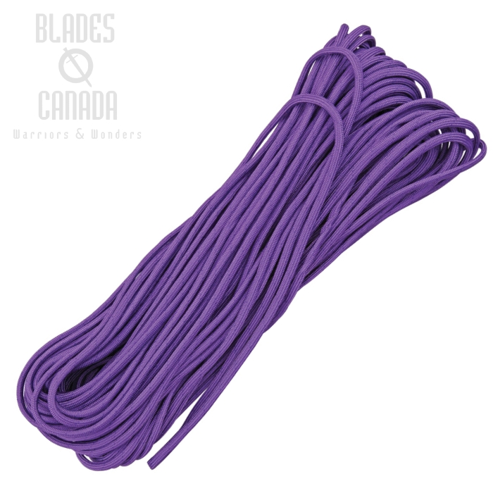 550 Paracord, 100Ft. - Purple, RG1217H