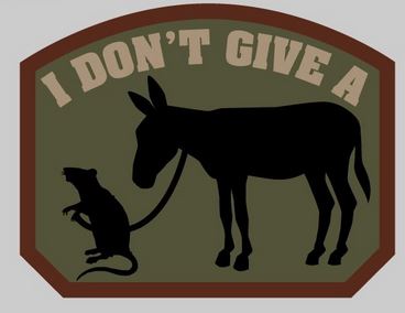 Mil-Spec Monkey Patch - Rat's Ass - Click Image to Close