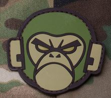 Mil-Spec Monkey Patch - Monkey Head PVC - Click Image to Close