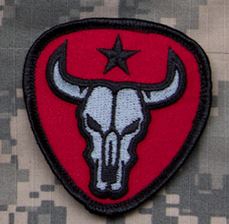 Mil-Spec Monkey Patch - Bull Skull - Click Image to Close