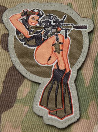 Mil-Spec Monkey Patch - Dive Girl