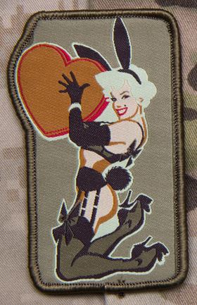 Mil-Spec Monkey Patch - Love Bunny - Click Image to Close