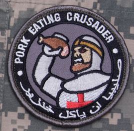 Mil-Spec Monkey Patch - Pork Eating Crusader