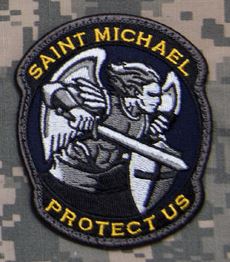 Mil-Spec Monkey Patch - Saint Michael Modern - Click Image to Close