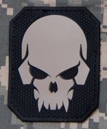 Mil-Spec Monkey Patch - Pirateskull Large PVC - Click Image to Close