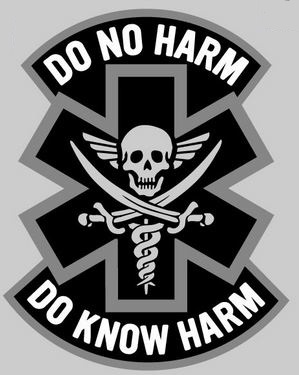 Mil-Spec Monkey Patch - Do No Harm Pirate - Click Image to Close