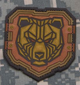 Mil-Spec Monkey Patch - Industrial Bear PVC