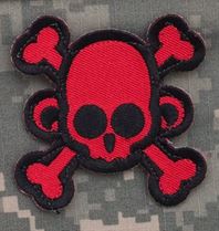 Mil-Spec Monkey Patch - Skullmonkey Crossbones - Click Image to Close