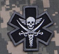 Mil-Spec Monkey Patch - Tactical Medic Pirate - Click Image to Close