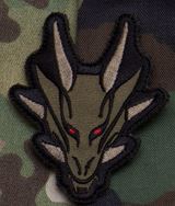Mil-Spec Monkey Patch - Dragon Head - Click Image to Close