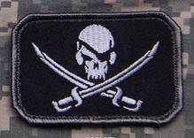 Mil-Spec Monkey Patch - Pirateskull Flag