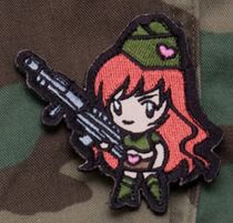 Mil-Spec Monkey Patch - Gun Girl 1