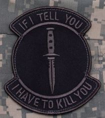 Mil-Spec Monkey Patch - If I Tell You - Click Image to Close