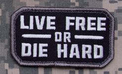 Mil-Spec Monkey Patch - Live Free or Die Hard