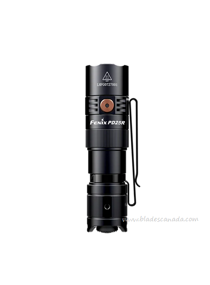 Fenix PD25R Rechargeable Compact Flashlight - 800 Lumens