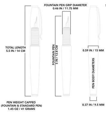 Big Idea Design Titanium Ultra Pen, Stonewashed, 007186 [BID007186] -  $349.99CDN : Blades Canada - Warriors and Wonders - Vancouver, BC