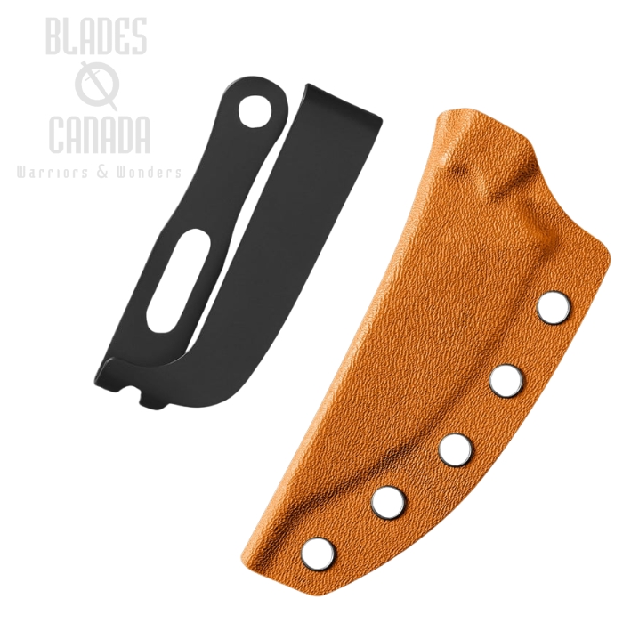 (image for) Petrified Fish Kydex Sheath for PFE18 Bison L Knife, Orange
