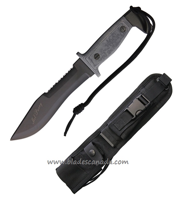 Parryblade Parry Hiker Survival Knife w/ Cordura Sheath - Click Image to Close