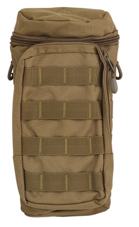 Pathfinder Water Bottle Bag w/ Shoulder Strap - Coyote Brown