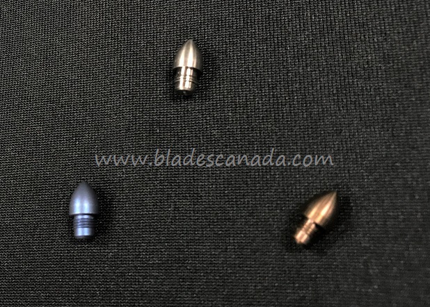Hinderer Investigator Attachment - Bullet End Titanium - Click Image to Close