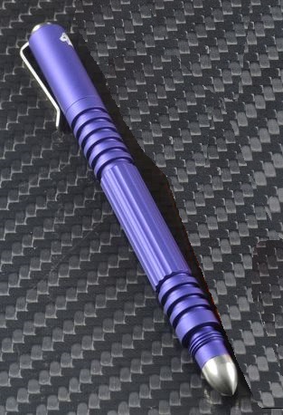 Hinderer Investigator Pen Aluminum Anopeen Matte - Purple - Click Image to Close