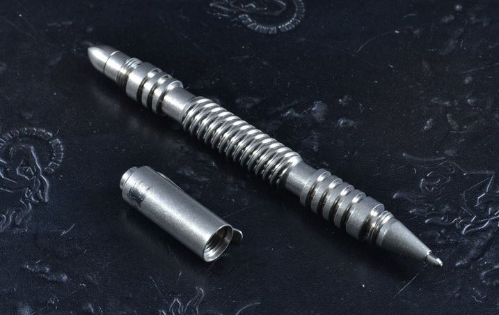 Hinderer Investigator Pen Spiral Titanium
