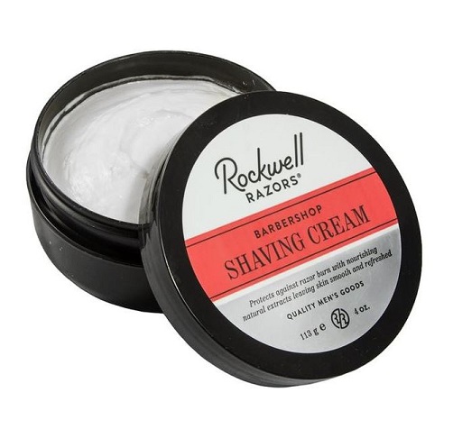 Rockwell Razors Shave Cream 4 oz - Barbershop Scent