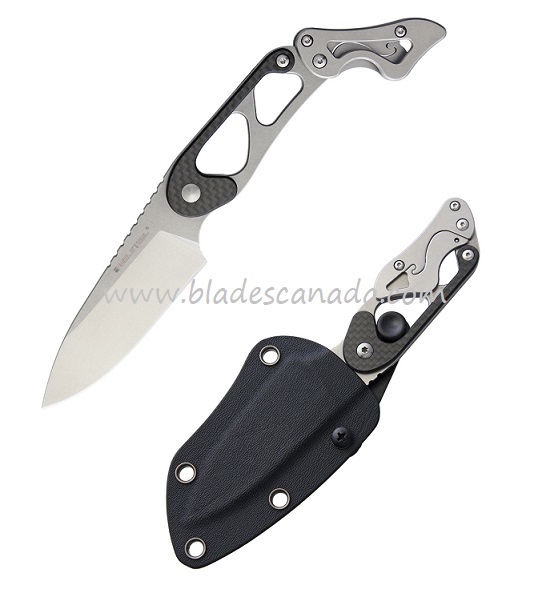 Real Steel Cormorant Apex Fixed Blade Knife, 14C28N, Kydex Sheath,3723 - Click Image to Close