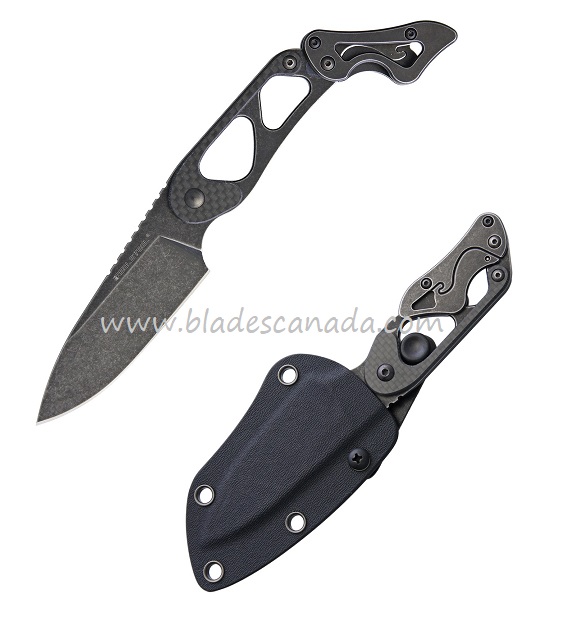 Real Steel Cormorant Apex Fixed Blade Knife, 14C28N, Kydex Sheath, 3724