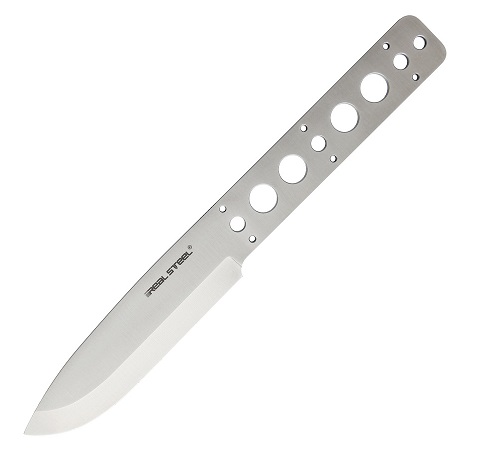 Real Steel Bushcraft Fixed Blade Knife, 14C28N Scandi, Blade Blank, 3728