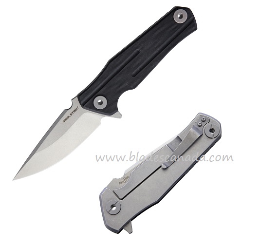 Real Steel 3606F Element Flipper Framelock Knife, N690, G10, 7220 - Click Image to Close