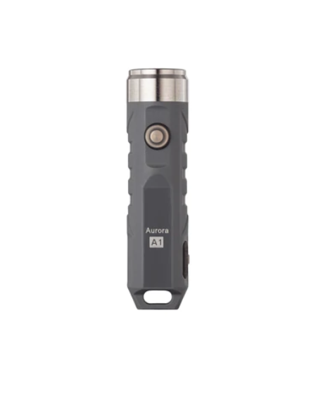 RovyVon A1X Grey Keychain Flashlight - 450 Lumens [GEN 1 Clearance]