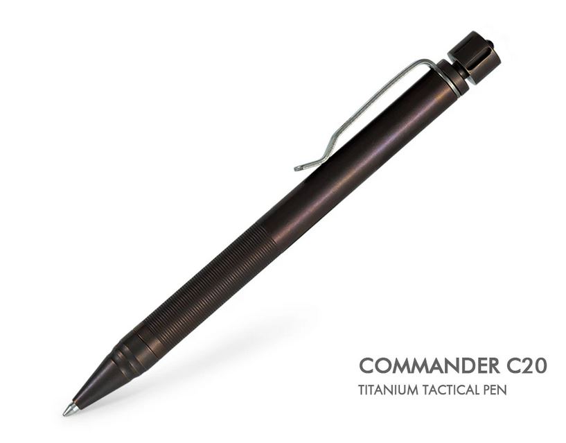 RovyVon C20 Tactical Pen - Vintage Brass