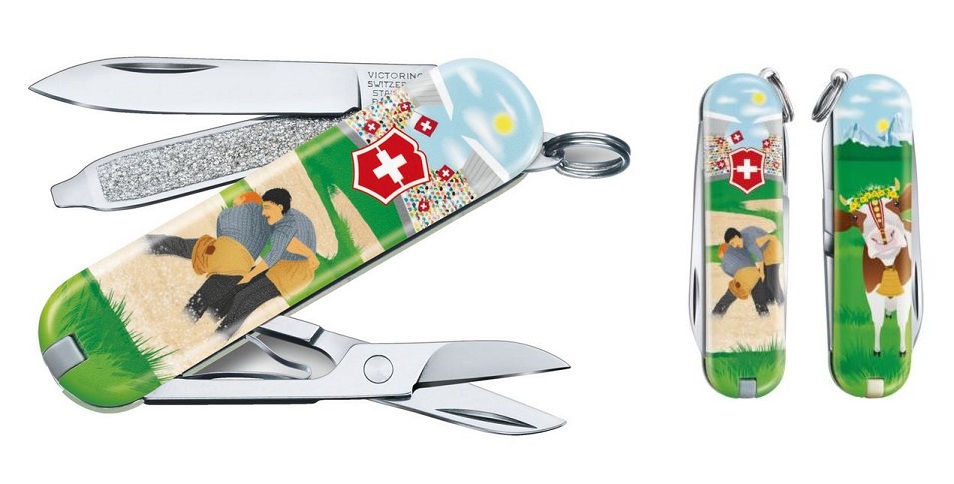 Victorinox Swiss Army Classic SD Swiss Wrestling - Limited Edition