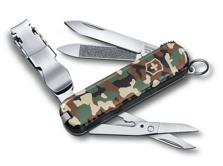 Swiss Army Nail Clip 580 - Camo - Click Image to Close