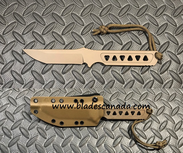 Spartan Blades Formido Fixed Blade Knife, S45VN FDE, Kydex Sheath