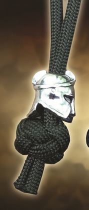 Spartan Blades Lanyard Spartan Helmet, OD Green - Click Image to Close